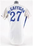 1987 Andy McGaffigan Montreal Expos Game Worn Home Jersey (MEARS LOA)