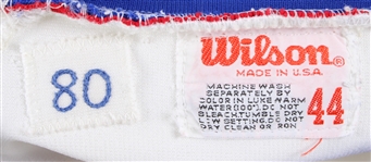 1980 Jon Matlack Texas Rangers Game Worn Home Jersey (MEARS LOA)