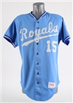 1987 Danny Tartabull Kansas City Royals Spring Training Road Jersey (MEARS LOA)