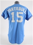 1987 Danny Tartabull Kansas City Royals Spring Training Road Jersey (MEARS LOA)
