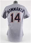 1991 Atlee Hammaker San Diego Padres Road Jersey (MEARS LOA)