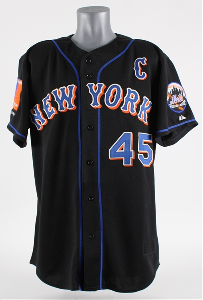 2004 John Franco New York Mets Signed Game Worn Alternate Jersey (MEARS LOA / JSA)