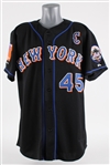 2004 John Franco New York Mets Signed Game Worn Alternate Jersey (MEARS LOA / JSA)
