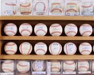 1980's-2020's Enormous Signed Baseball Collection - Lot of 125 w/ Hank Aaron, Johnny Bench, Joe DiMaggio, Willie Mays, Mariano Rivera, Pete Rose & More