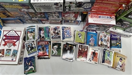 1980s-2020s NFL, MLB, NBA Massive Trading Card Collection (Thousands of Cards)