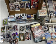 1980s-2020s NFL, MLB, NBA Massive Trading Card Collection (Thousands of Cards)