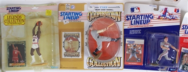 1988-89 Starting Line Up Figures, Legends Collection & more (Lot of 33)