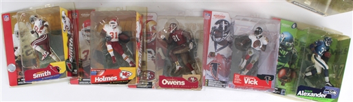 2001-03 NFL & MLB McFarlane's Opened Sports Picks (Lot of 56)