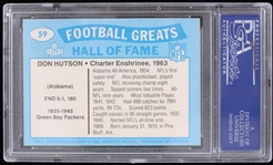 1988 Don Hutson (d.1997) Green Bay Packers Autographed Swell Greats Trading Card (PSA Slabbed)