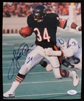 1975-87 Walter Payton (d.1999) Chicago Bears Autographed 8"x10" Color Photo *JSA*