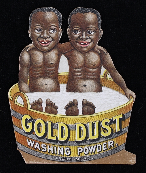 1880s-90s Gold Dust Washing Powder 3" Advertisement Card
