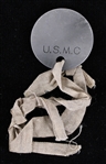 1939-45 WWII United States Marine Corps Dog Tag