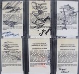1990's-2000's Golf Memorabilia Collection - Lot of 90 w/ Signed Golf Balls, Greater Milwaukee Open Volunteer Passes, Caddy Vests & More (JSA)