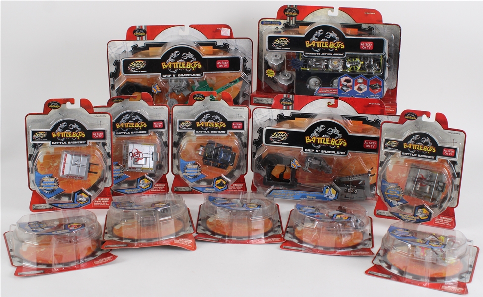 2001 BattleBots MOC Toy Collection - Lot of 12 