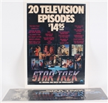 1984-85 Star Trek Search for Spock & 23x32 TV Episodes Posters (Lot of 2)