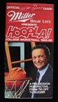 1985-86 Al McGuire Miller High Life College Basketball Guide 