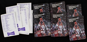 1984-85 Nothwestern University Mens Basketball Pocket Schedule Cards (Lot of 50)