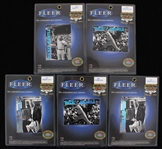 1998 Mickey Mantle New York Yankees Fleer National Sports Collectors Convention Chicago Credentials (Lot of 5)