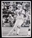 1989 Steve Grogan New England Patroits 8"X10" Original Diane Johnson B&W Photo
