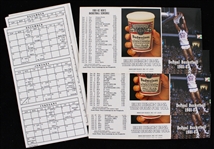 1981-82 DePaul University Mens Basketball Pocket Schedules (Unfolded) (Lot of 16)