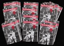 1982-83 Chicago Bulls Pocket Schedules (Lot of 39)