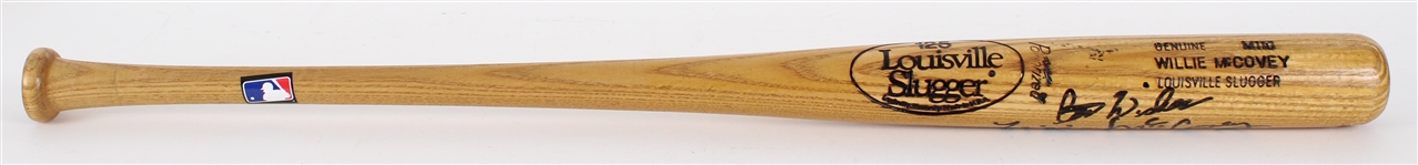 1980 Willie McCovey San Francisco Giants Signed Louisville Slugger Professional Model Bat (MEARS A6 / JSA) Final Season