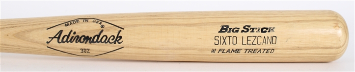 1975-79 Sixto Lezcano Milwaukee Brewers Adirondack Professional Model Game Used Bat (MEARS LOA) 