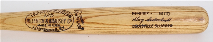 1977 Gary Sutherland Milwaukee Brewers H&B Lousiville Slugger Professional Model Bat (MEARS LOA)