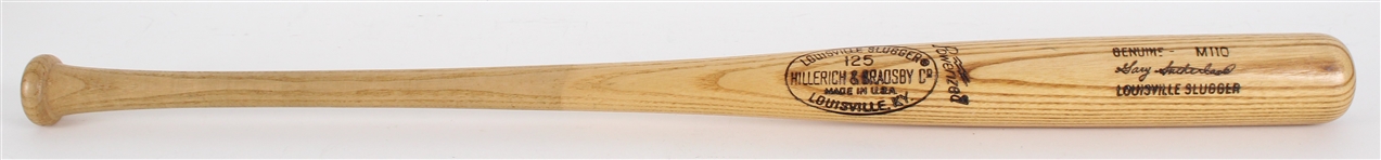 1977 Gary Sutherland Milwaukee Brewers H&B Lousiville Slugger Professional Model Bat (MEARS LOA)