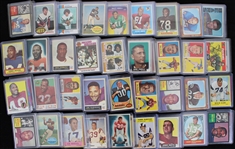 1950's-70's Football Trading Card Collection - Lot of 325+ w/ Fred Biletnikoff, Mike Ditka, Frank Gifford, Joe Greene, Johnny Unitas & More