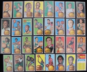 1970 Topps Basketball Trading Card Collection - Lot of 58 w/ Jerry Lucas, Bob Dandridge, Dave DeBusschere, Bill Cunningham, All Star Cards, Championship Photo Album Cards & More