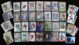 1970s-2010s Rookie Football Trading Card Collection - Lot of 175 w/ Michael Vick, Herschel Walker, Kurt Warner, Reggie White, Ricky Williams, Charles Woodson, Steve Young & More