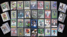 1970's-2010's Rookie Football Trading Card Collection - Lot of 175 w/ Michael Vick, Herschel Walker, Kurt Warner, Reggie White, Ricky Williams, Charles Woodson, Steve Young & More