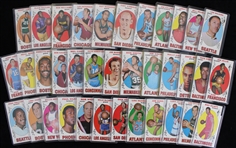 1969 Topps Basketball Card Near Complete Set with 95 of 99 Cards Including John Havlicek, Elgin Baylor, Oscar Robertson, Jerry West, Walt Frazier & More