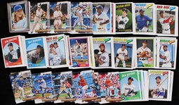 1970's-2010's Baseball & Football Trading Card Collection - Lot of 1,500+