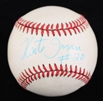 1989-1994 Monte Irvin (d.2016) New York Giants Autographed William White ONL Rawlings Baseball *JSA*