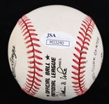 1989-1994 Monte Irvin (d.2016) New York Giants Autographed William White ONL Rawlings Baseball *JSA*