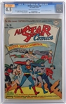 1947 All Star Comics #36 Batman and Superman Guest Star (CGC Slabbed 4.5)