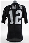 1976-79 Ken Stabler Oakland Raiders Home Jersey (MEARS LOA)