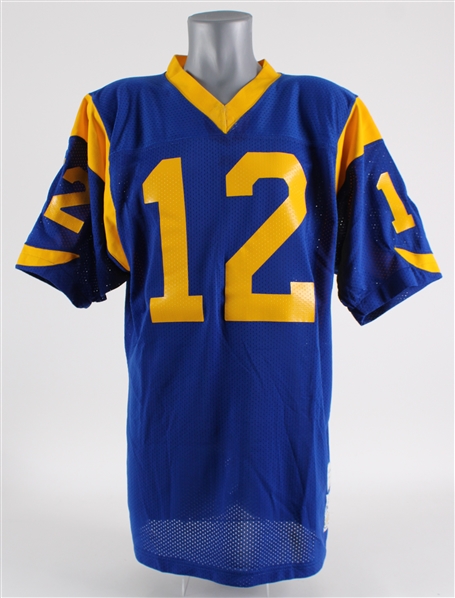 1977 Joe Namath Los Angeles Rams Home Jersey (MEARS A5)