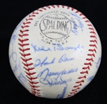 1962 National League All Stars Team Signed ONL Giles Baseball w/ 25 Signatures Including Roberto Clemente, Hank Aaron, Willie Mays & More (JSA)