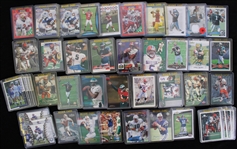 1970s-2010s Rookie Football Trading Card Collection - Lot of 550+