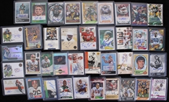 1970s-2010s Signed Football Trading Card Collection - Lot of 450+