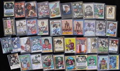 1970's-2010's Signed Football Trading Card Collection - Lot of 450+