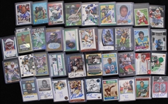 1970's-2010's Signed Football Trading Card Collection - Lot of 450+