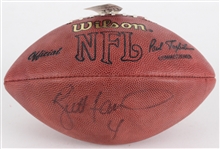 2000s Brett Favre Green Bay Packers Signed ONFL Tagliabue Football (JSA)