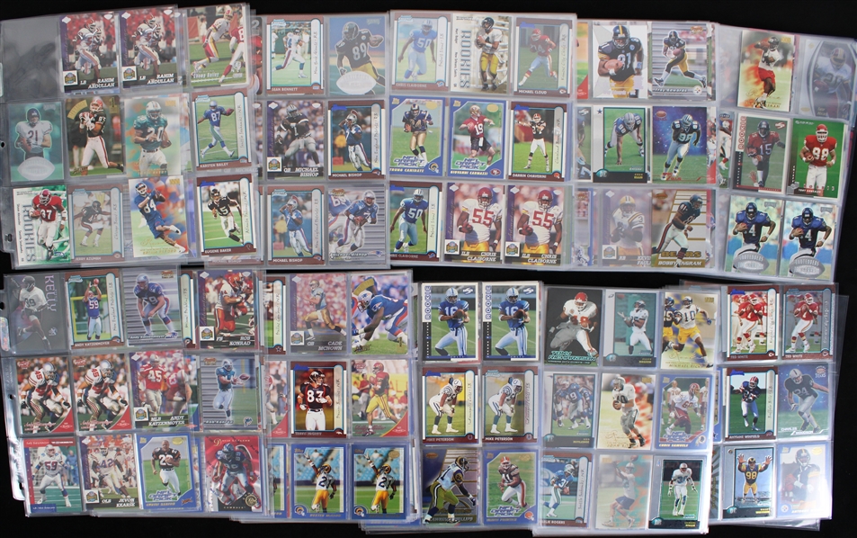 1980s-2000s Football Trading Card Collection - Lot of 1,900+