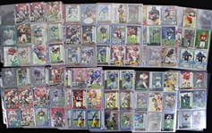 1980s-2000s Football Trading Card Collection - Lot of 1,900+