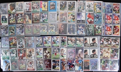 1980's-2000's Football Trading Card Collection - Lot of 1,900+