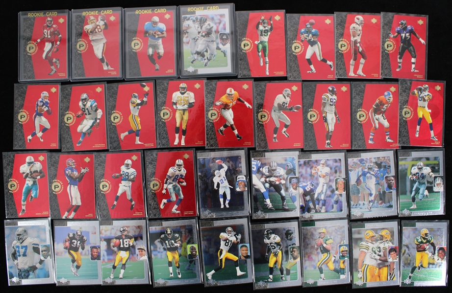 1996 NFL Upper Deck SP Football Cards #1-188